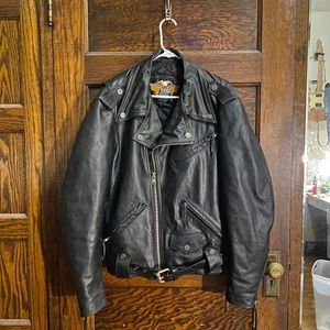 Harley Davidson Leather Motorcycle Jacket